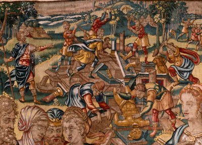 Joash is Informed that Gideon has Destroyed the Altar of Baal by Maerten van Heemskerck