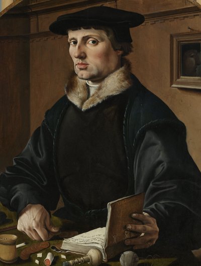 Portrait of a Man, Possibly Pieter Gerritsz Bicker by Maerten van Heemskerck