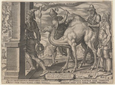 Rich Man and Poor Lazarus by Maerten van Heemskerck
