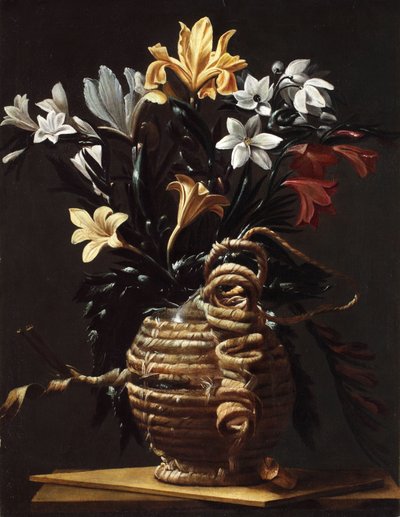 Fiasca con fiori, c. 1615-1620 by Maestro della fiasca di Forlì