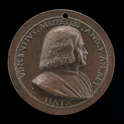 Vincenzo Malipiero, Venetian Patrician, Brother of Francesco [obverse] by Maffeo Olivieri