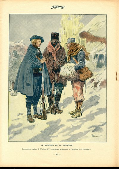 La Baionnette, Satirical in Colors by Henri Maigrot