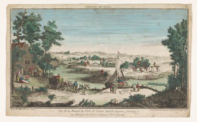 View of the River and the Island of Kourou by Maillet
