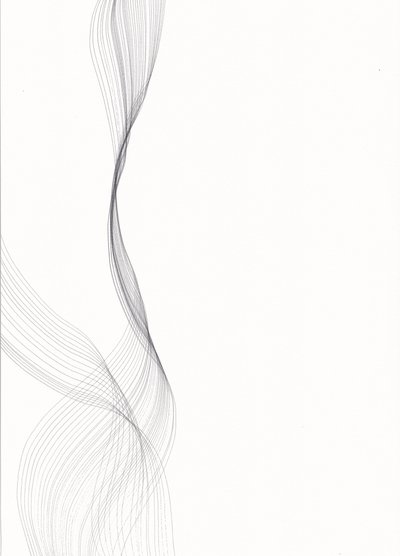 Flowing Grey Curves by Maira Ribena