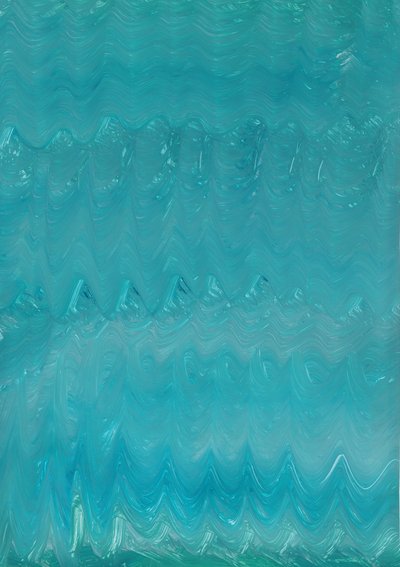 Fluid Teal Motion by Maira Ribena