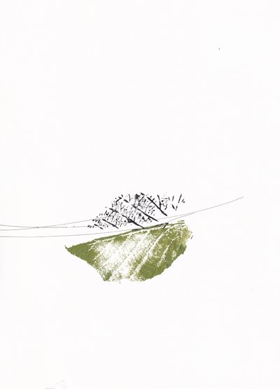 Green Leaf Bare Branches by Maira Ribena