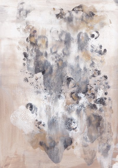 Neutral Abstract Flow by Maira Ribena
