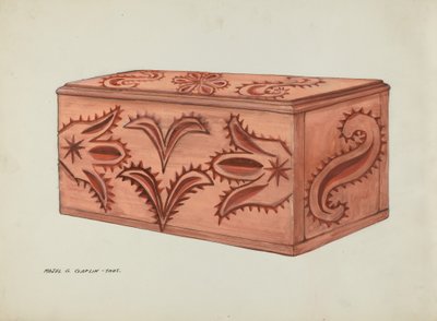 Box, c. 1937 by Majel G. Claflin