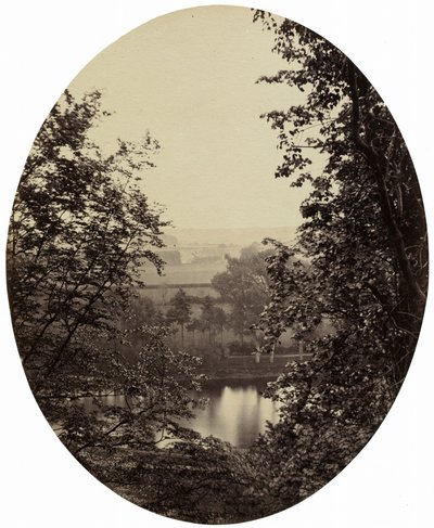 The Banks of the Severn, near Winterdyne by Major Francis Gresley