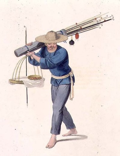 A Pipe Seller, plate 12 from 