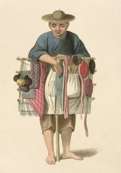 A Pedlar, plate 17 from 
