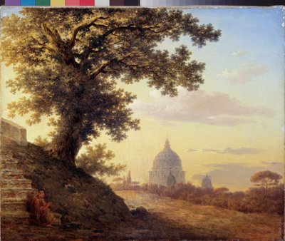 The Oak of Torquato Tasso by Maksim Nikiforovich Vorobiev