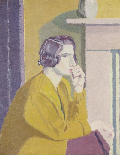 Girl in a Yellow Cardigan by Malcolm Drummond
