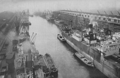 A Great Dockland of the North, Thirty-Four Miles from Sea and Yet a Port, c1935 by Manchester Ship Canal Company