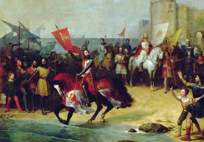The Recapture of Cadiz in 1262 by Alfonso the Wise by Manuel Cabral y Aguado Bejarano