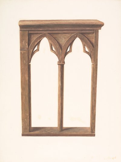 Altar Rail Gate, c. 1939 by Manuel G. Runyan