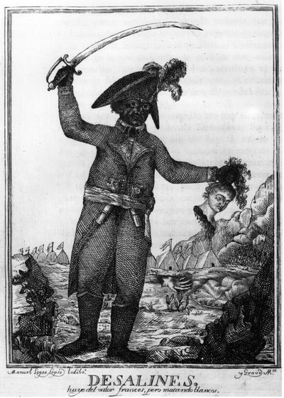 Jean Jacques Dessalines, a Leader of the Haitian Revolution, 1806 by Manuel Lopez