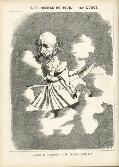 Illustration in La Caricature (1880) by Manuel Luque