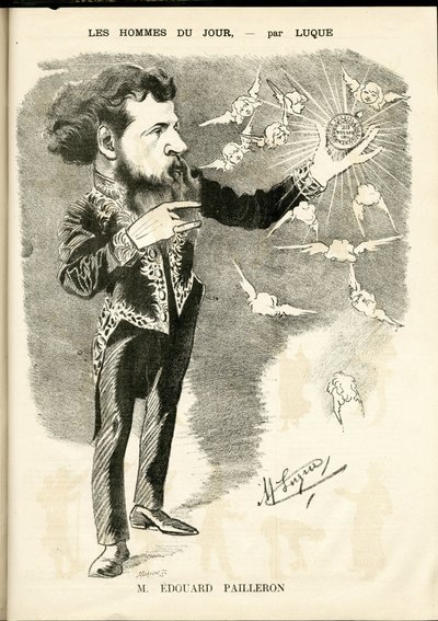Illustration in La Caricature (1880) by Manuel Luque