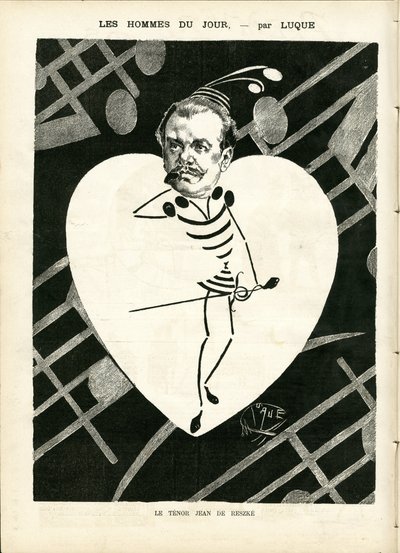 Illustration by Manuel Luque (1854-1919) in La Caricature (1880) by Manuel Luque