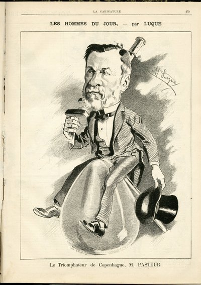 Illustration in La Caricature (1880) by Manuel Luque