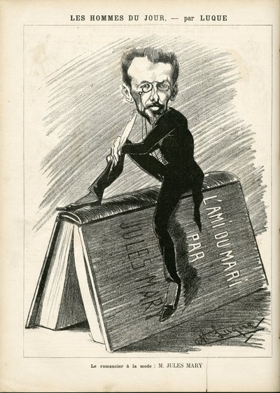 Illustration in La Caricature (1880) by Manuel Luque