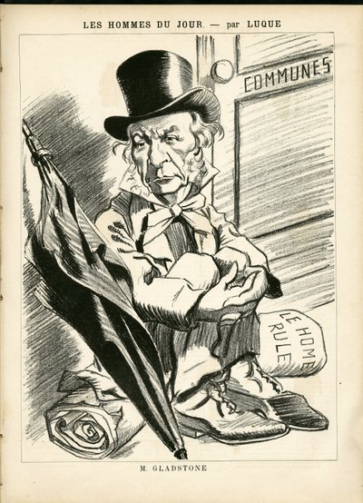 Illustration in La Caricature (1880) by Manuel Luque