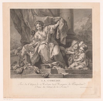 Allegory of Comedy by Manuel Salvador Carmona