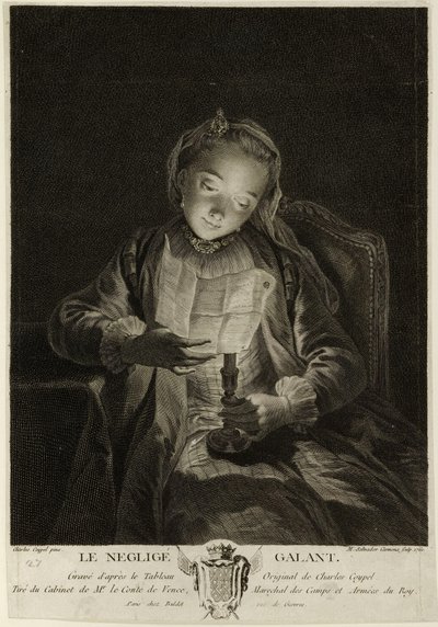 The Gallant Negligée by Manuel Salvador Carmona