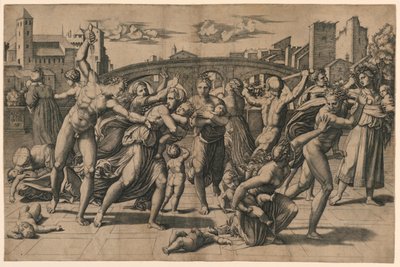 Massacre of the Innocents (without the Fir Tree) by Marc Antonio Raimondi