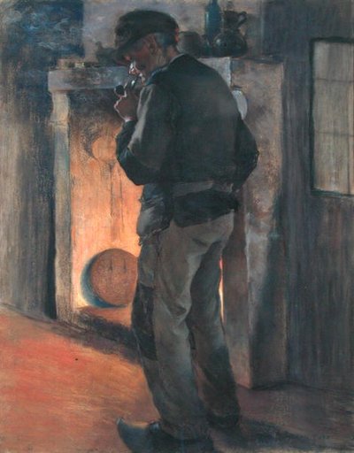 Old Peasant by Marc Aurele de Roy Suzor Cote