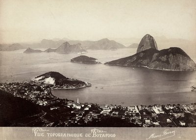 View of Botafogo, Brazil by Marc Ferrez