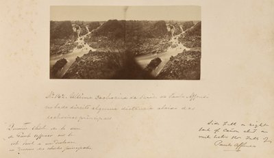 Last Waterfall of the Paulo Affonso Series on the Right Side Some Distance Below the Main Waterfalls by Marc Ferrez