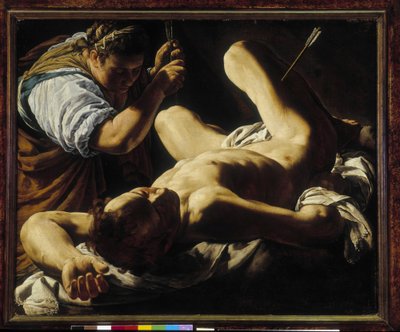 Saint Sebastian Healed by Irene by Marcantonio Bassetti