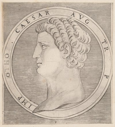 Speculum Romanae Magnificentiae: Otho, from The Twelve Caesars by Marcantonio Raimondi