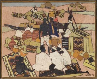 The carpet market in Mopti by Marcelle Ackein