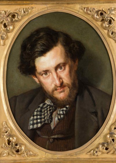 Portrait of Georges Lafenestre by Marcellin Gilbert Desboutin
