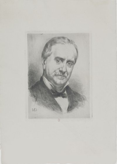 Portrait of Paul Durand-Ruel, 1882 by Marcellin Gilbert Desboutin