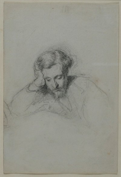 Portrait of the Poet Heinrich Heine 1797-1856, 1853 by Marcellin Gilbert Desboutins
