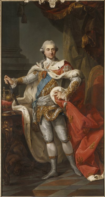Portrait of Stanislaw II August Poniatowski, King and Grand Duke of the Polish-Lithuanian Commonwealth by Marcello Bacciarelli