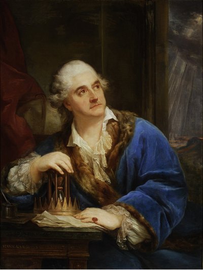 Portrait of Stanislaw II August Poniatowski, King and Grand Duke of the Polish-Lithuanian Commonwealth by Marcello Bacciarelli