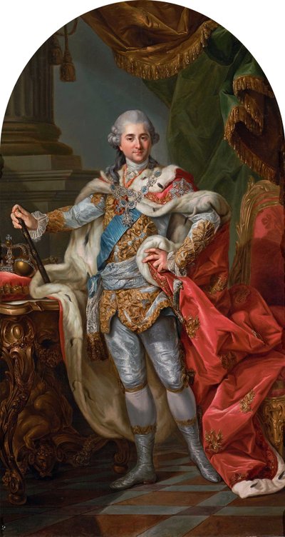 Stanislaus Augustus in Coronation Robes by Marcello Bacciarelli