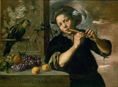 The Ear or the Allegory of Autumn XVII Century by March Miguel