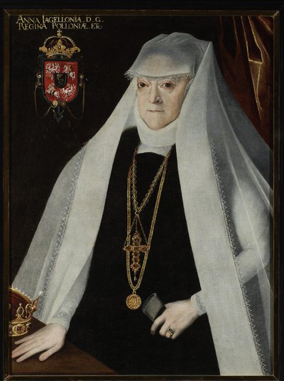 Portrait of Anna Jagiellon, Queen of Poland by Marcin Kober