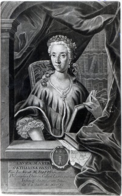 Laura Maria Caterina Bassi by Marco Alvise Pitteri