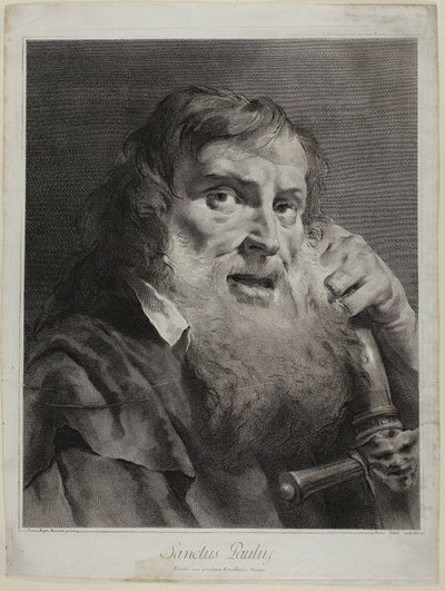 Saint Paul, from The Holy Family and the Twelve Apostles by Marco Alvise Pitteri
