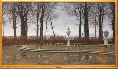 The Turin Royal Gardens after the March rains by Marco Calderini