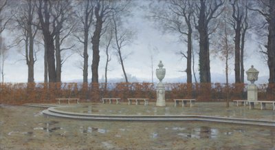 The Turin Royal Gardens after the March Rains by Marco Calderini