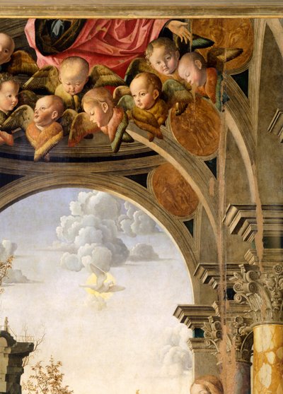 Angels (detail) by Marco Palmezzano