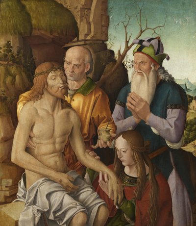 Lamentation over the Dead Christ by Marco Palmezzano